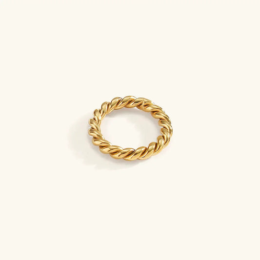 [Gaonasi]Melody Gold Twist Ring
