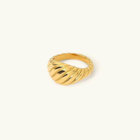 [Gaonasi]Mia Gold Croissant Ring