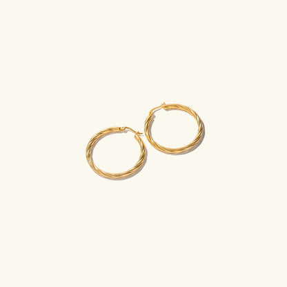 [Gaonasi]Zephy Hoop Earrings