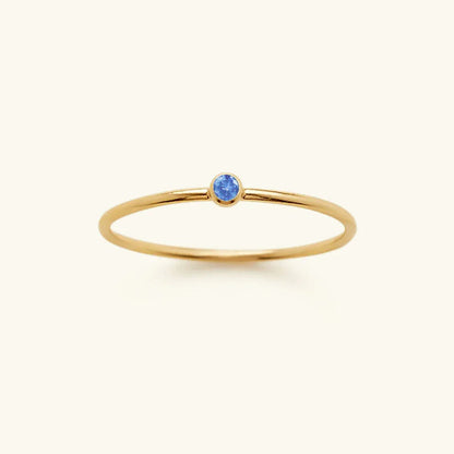 [Gaonasi]Amelia Birthstone Stacker Ring
