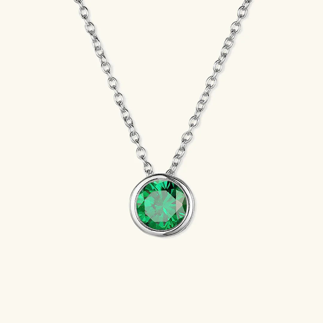 [Gaonasi]Amelia Birthstone Necklace