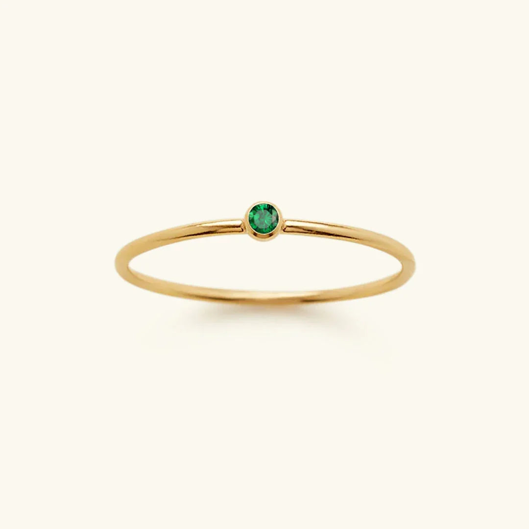 [Gaonasi]Amelia Birthstone Stacker Ring