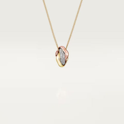 [Gaonasi Jewelry]TRINITY CUSHION NECKLACE COLLECTION