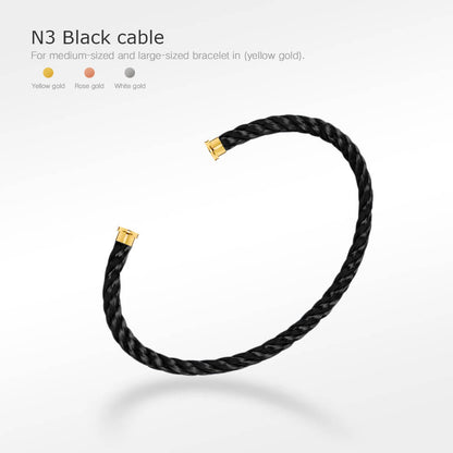 [Gaonasi]FORCE SERIES BRACELET CABLES 50 CHOICES (DIY SELECTION)