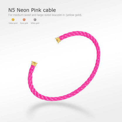 [Gaonasi]FORCE SERIES BRACELET CABLES 50 CHOICES (DIY SELECTION)