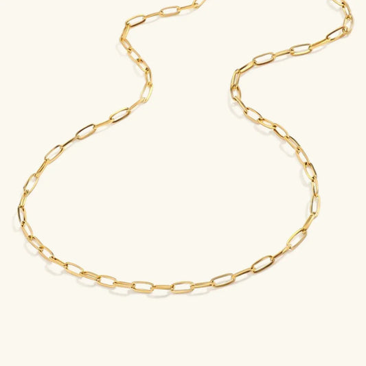[Gaonasi]Nadia Paperclip Chain Necklace