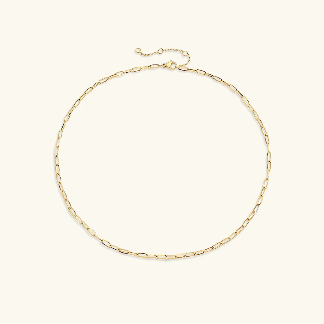 [Gaonasi]Nadia Paperclip Chain Necklace