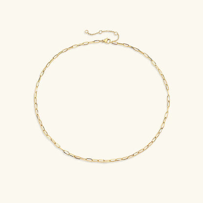[Gaonasi]Nadia Paperclip Chain Necklace