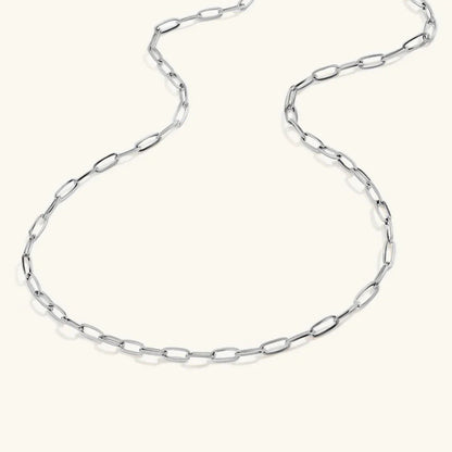 [Gaonasi]Nadia Paperclip Chain Necklace