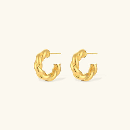 [Gaonasi]Naomi Twist Earrings
