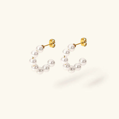 [Gaonasi]Nina Pearl Earrings