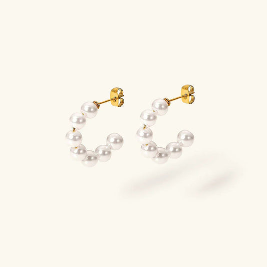 [Gaonasi]Nina Pearl Earrings