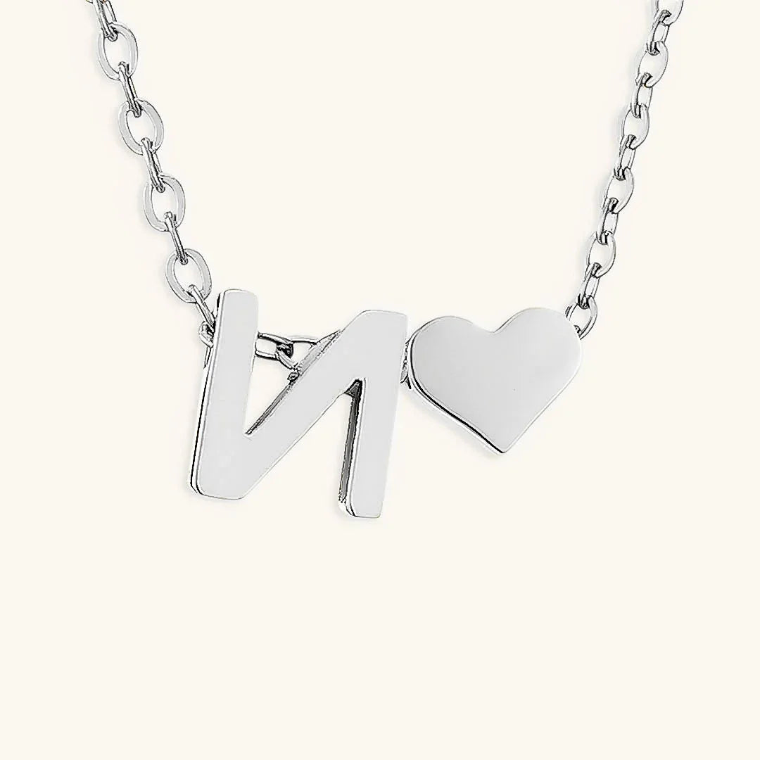[Gaonasi]Ria Initial Letter Gold Necklace
