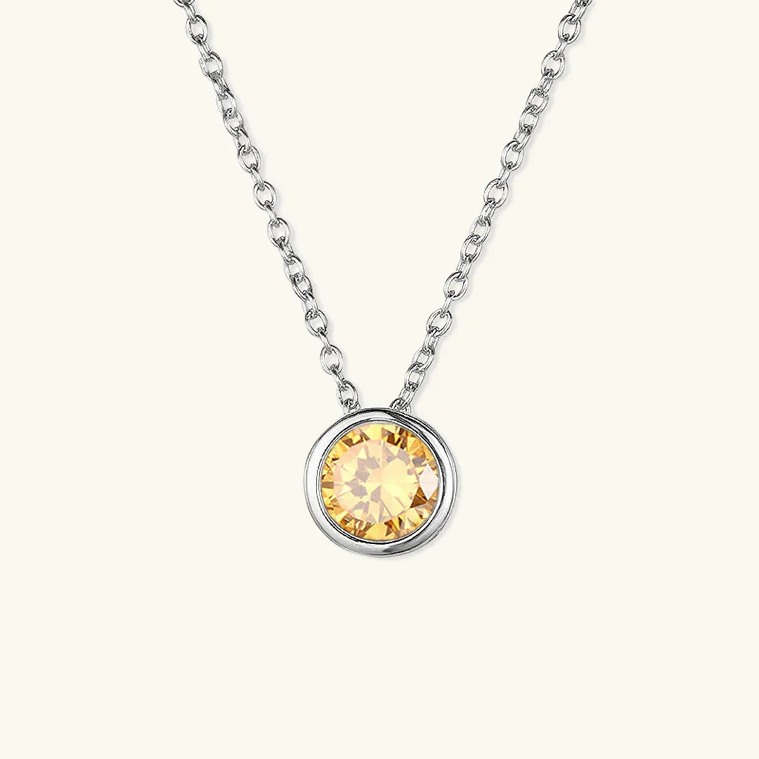 [Gaonasi]Amelia Birthstone Necklace