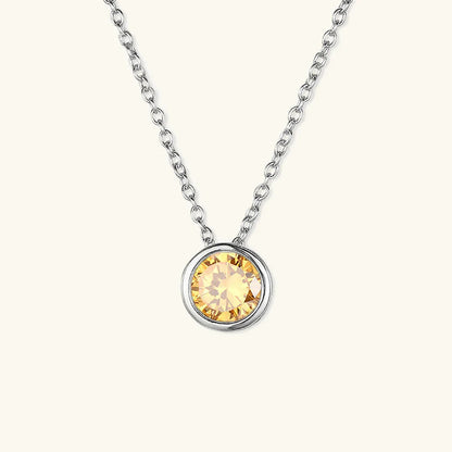 [Gaonasi]Amelia Birthstone Necklace