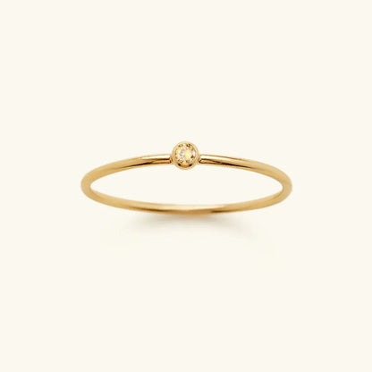 [Gaonasi]Amelia Birthstone Stacker Ring