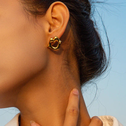 [Gaonasi]Odessa Gold Earrings