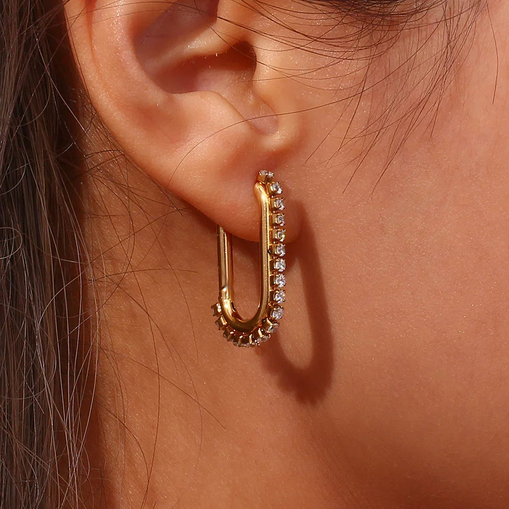 [Gaonasi]Georgia Diamond Earrings