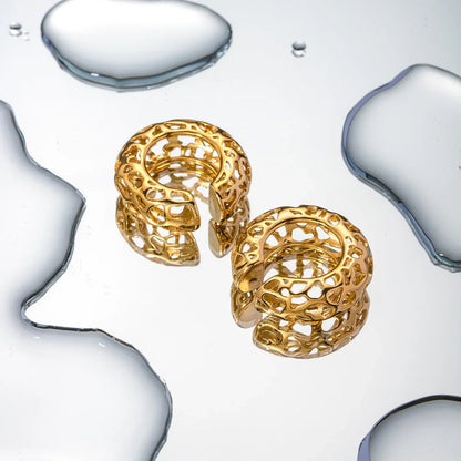 [Gaonasi]Alma Gold Earrings