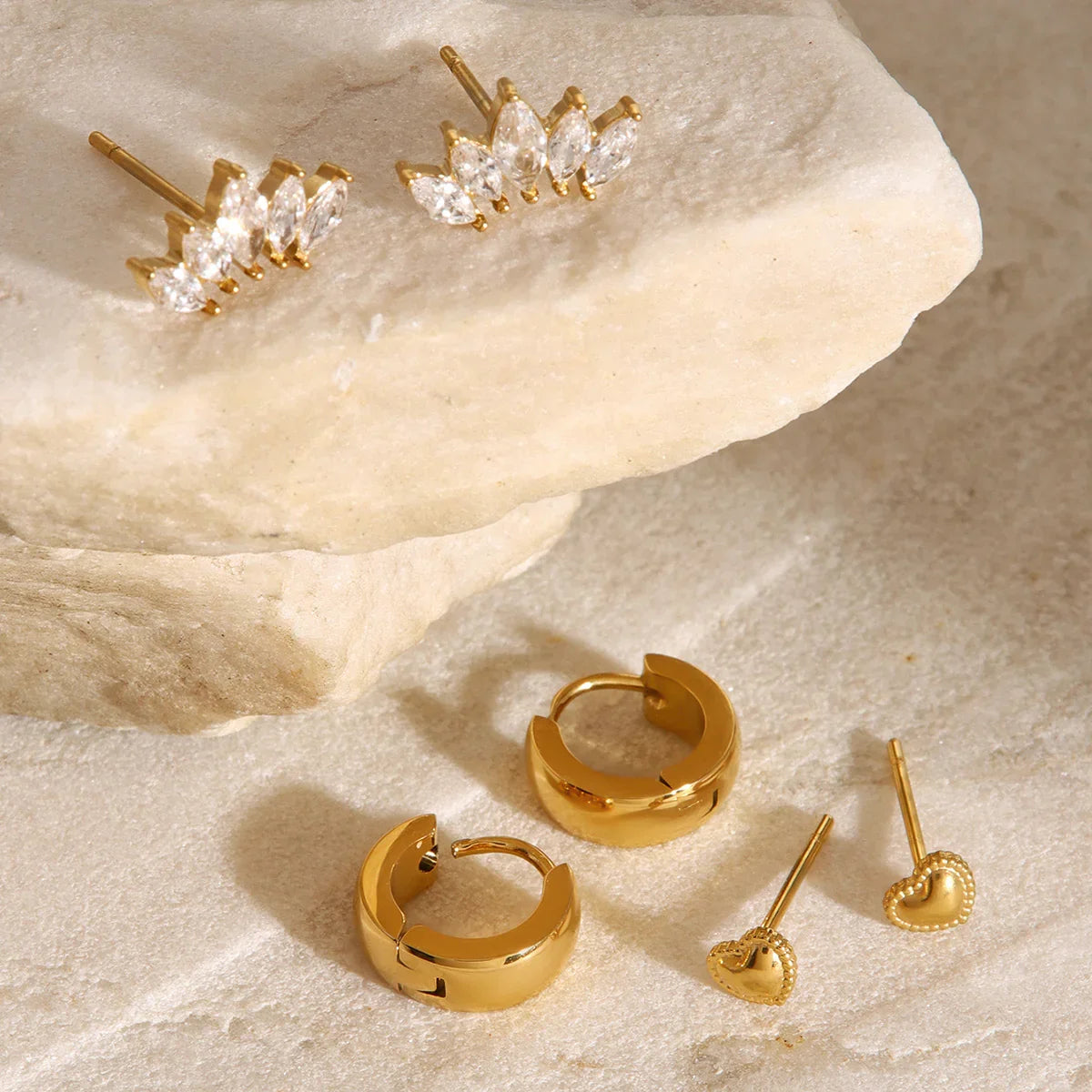 [Gaonasi]Lyanna Diamond Earring Bundle