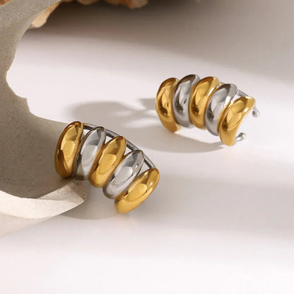 [Gaonasi]Beatrix Gold Earrings