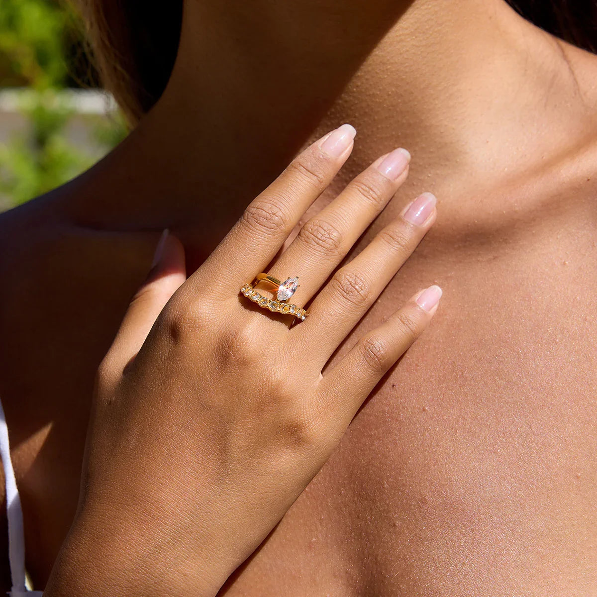 [Gaonasi]Calina Marquise Diamond Ring