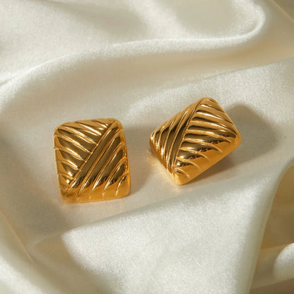 [Gaonasi]Inez Gold Earrings