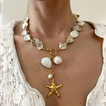 [Gaonasi]Seafarer Ocean-Inspired Necklace