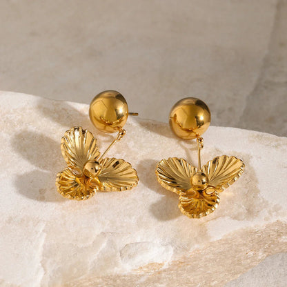 [Gaonasi]Andrea Gold Earrings