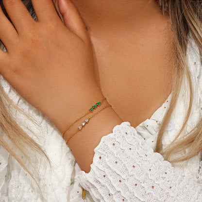 [Gaonasi]Alana Diamond Bracelet