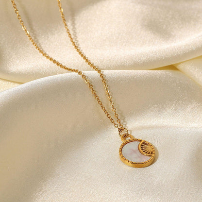 [Gaonasi]Brooklyn Freshwater Pearl Necklace