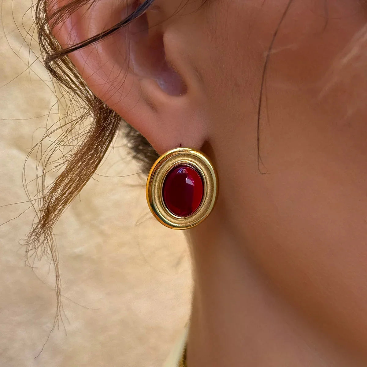 [Gaonasi]Fresca Gemstone Earrings