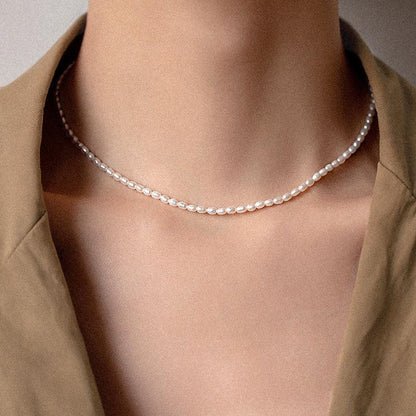 [Gaonasi]Avaria Freshwater Pearl Choker