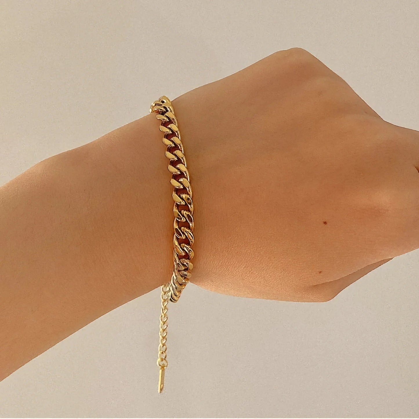 [Gaonasi]Jean Gold Chain Bracelet