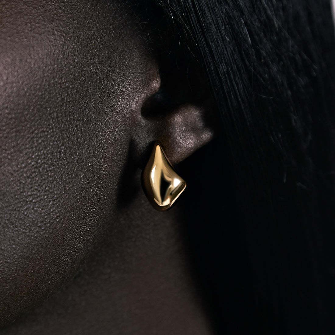 [Gaonasi]Selena Gold Earrings