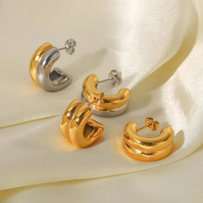 [Gaonasi]Henrietta Gold Earrings