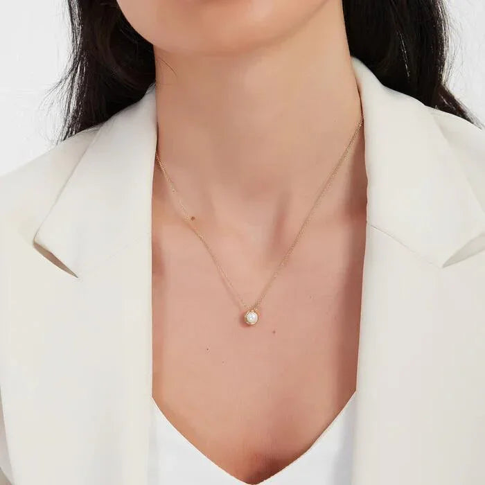 [Gaonasi]Nancy Freshwater Pearl Necklace