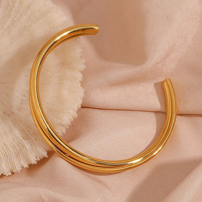 [Gaonasi]Rianne Layered Gold Bangle