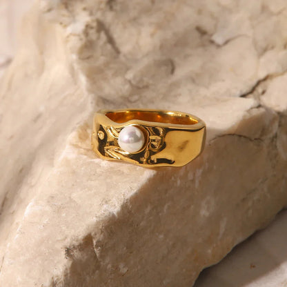 [Gaonasi]Cerulia Freshwater Pearl Ring