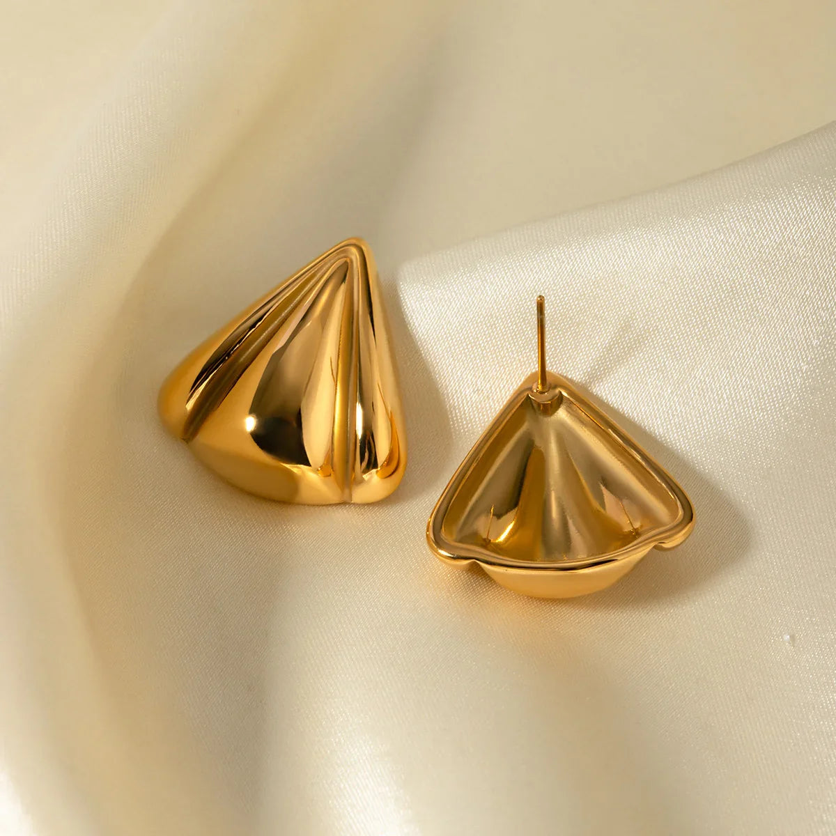 [Gaonasi]Jillian Vintage Gold Earrings