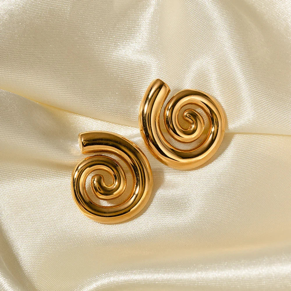 [Gaonasi]Malibu Gold Earrings