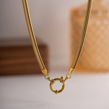 [Gaonasi]Gabriella Gold Necklace