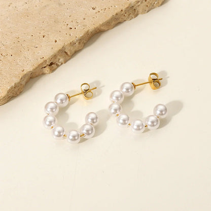 [Gaonasi]Nina Pearl Earrings