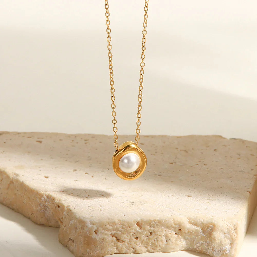 [Gaonasi]Nancy Freshwater Pearl Necklace