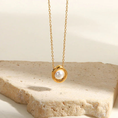 [Gaonasi]Nancy Freshwater Pearl Necklace