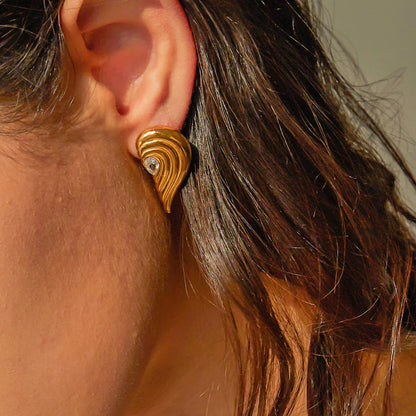 [Gaonasi]Thalia Gold Earrings