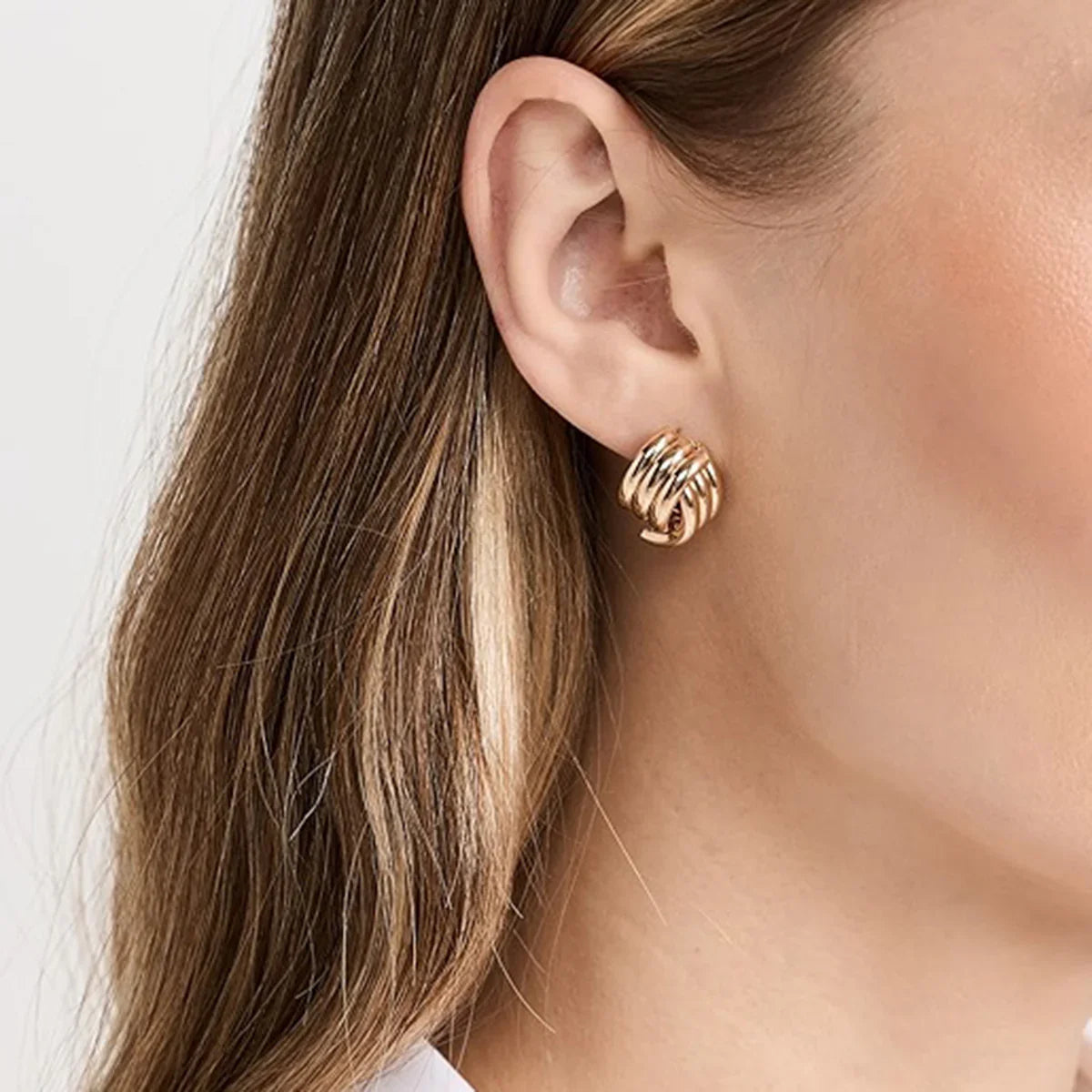 [Gaonasi]Avalon Gold Earrings