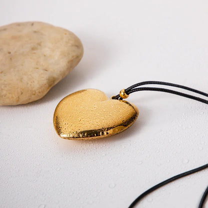 [Gaonasi]Ophelia Gold Heart Necklace
