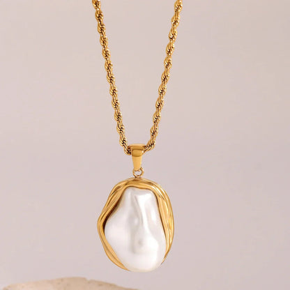 [Gaonasi]Carly Mother Of Pearl Pendant
