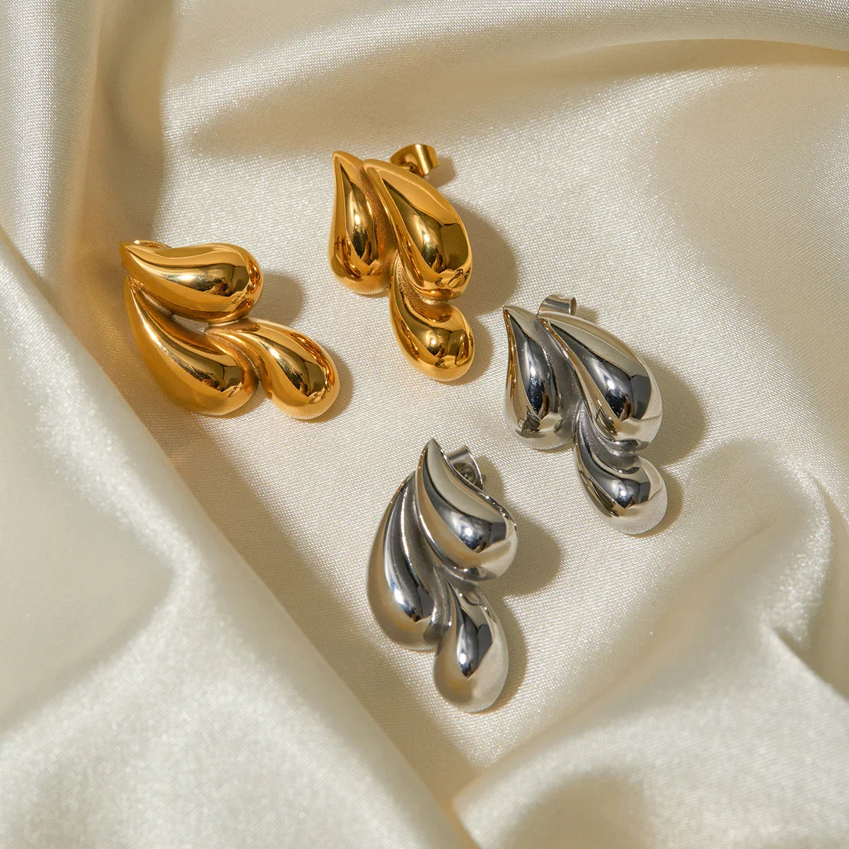 [Gaonasi]Lulu Gold Earrings